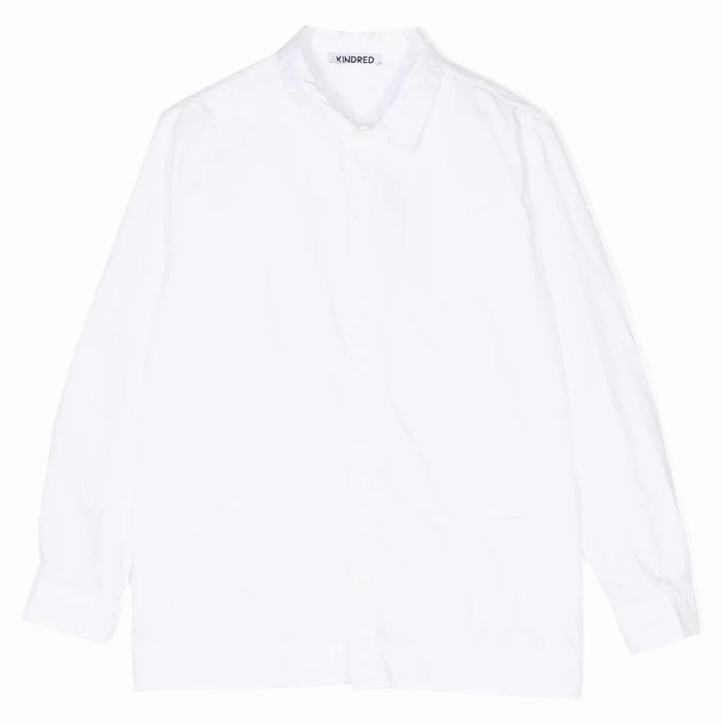 BreathableMeshPanels Versatile Layering Piece Patch Pocket Long Sleeve Shirt