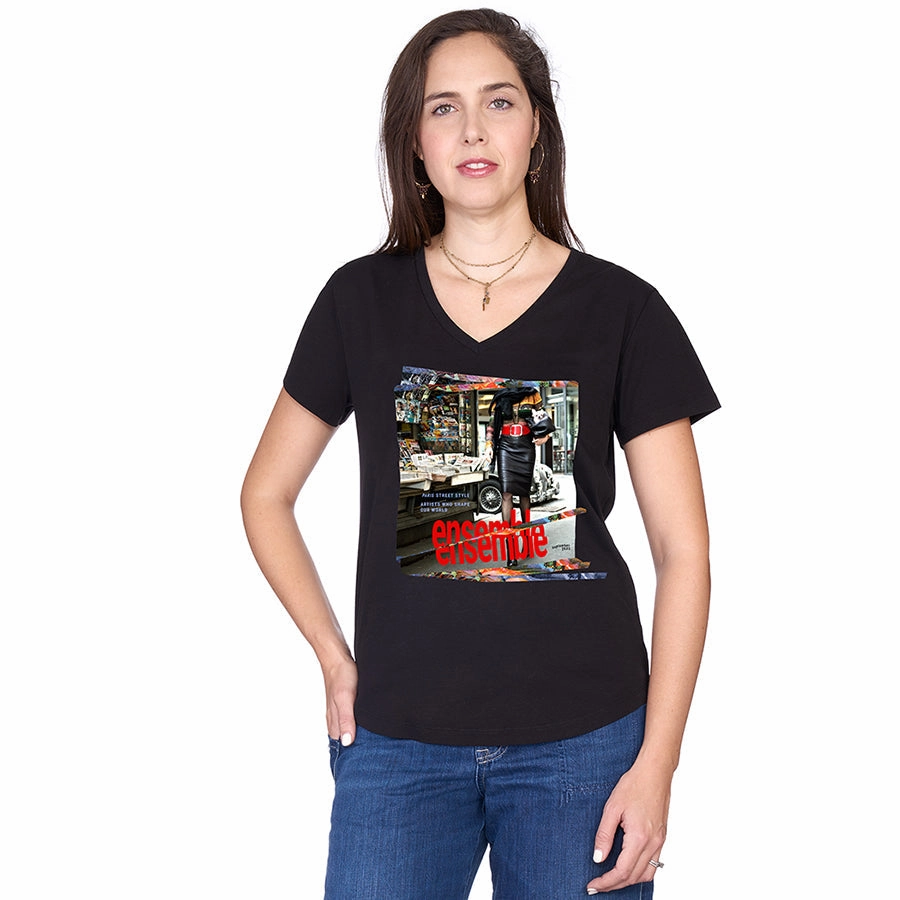 The Viv T-Shirt - Ensemble Fashion Forward Neutral Shade