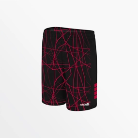 YOUTH GEO NET SHORTS Stylish Appearance Versatile Layering