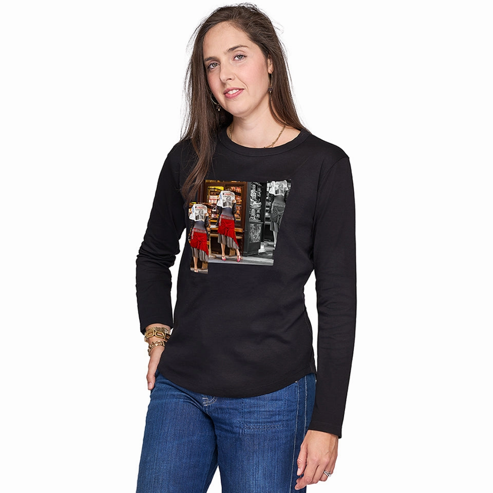 Fitted Design The Catherine Long Sleeve Tee - La Vie est Belle