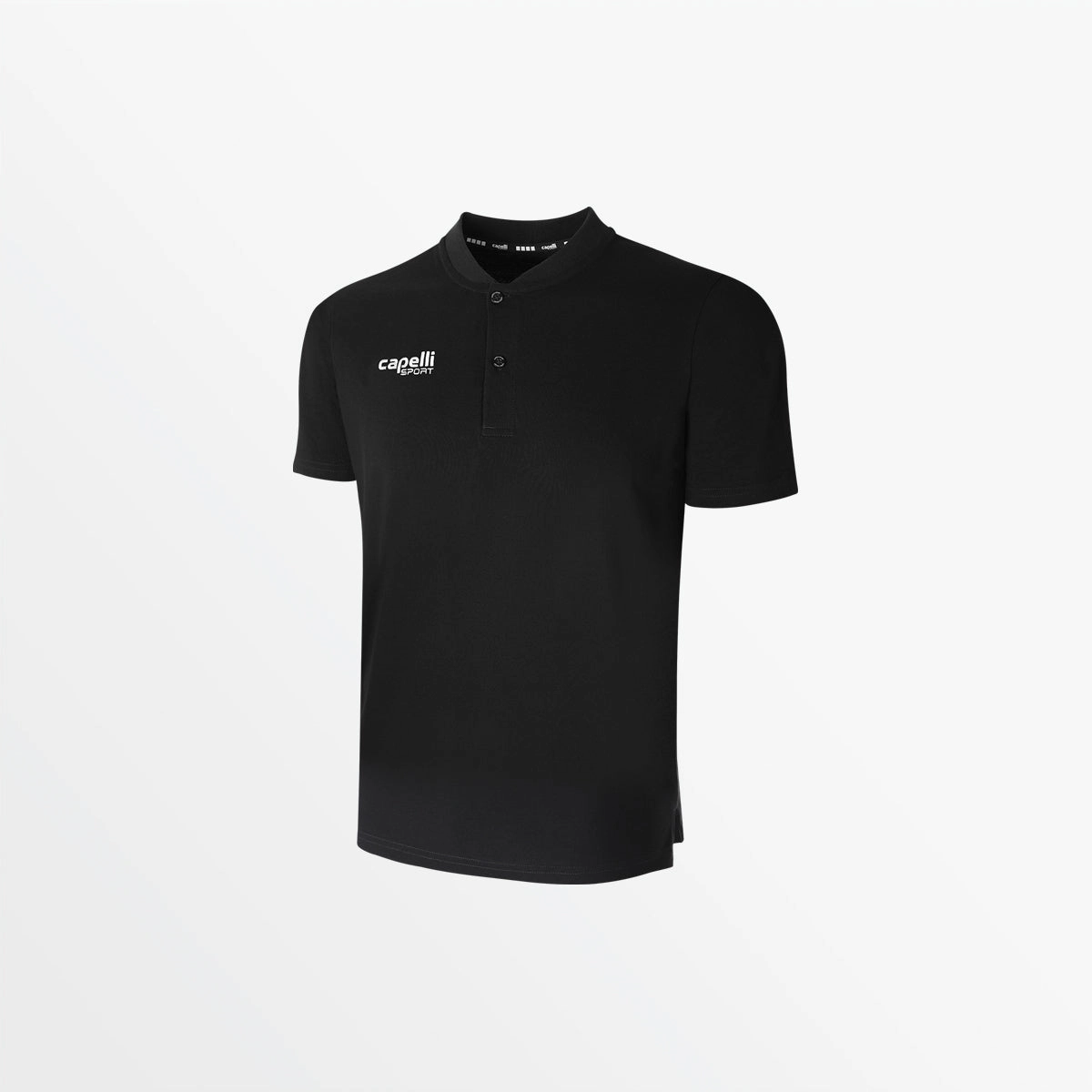 MEN'S BASICS COTTON HENLEY CrewNeck LowMaintenanceFabric