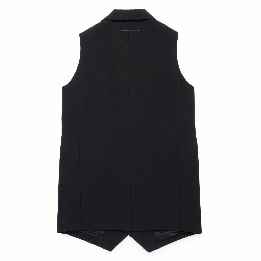 MM6 Kids Vest Coat Sealed Seam Construction