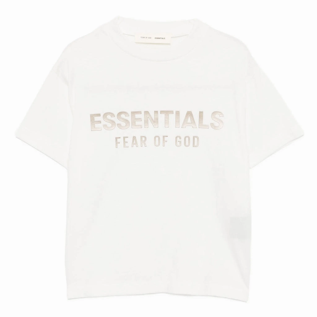Fear of God Essentials Kids Classic Crew Neck T-shirt Cozy Performance RibbedNeckBanding