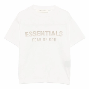 All-Season Comfort Wear Multi Panel Design Fear of God Essentials Kids Classic Crew Neck T-shirt