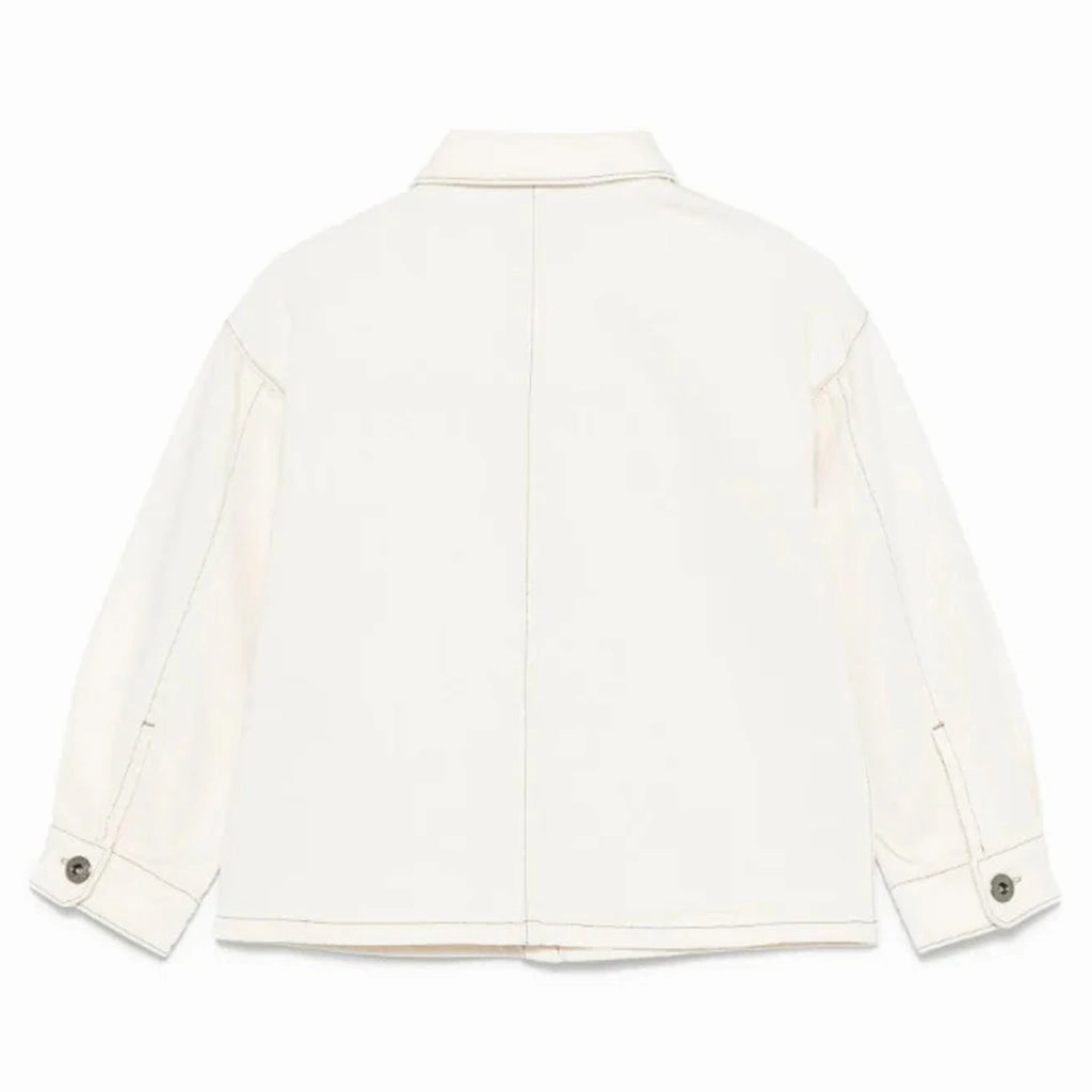 Quilted Stitching Emporio Armani Junior Patch Pocket Jacket