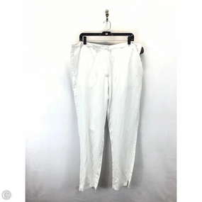Odor Control Treatment Detachable belt Pants Other By Clothes Mentor In White, Size: 2x