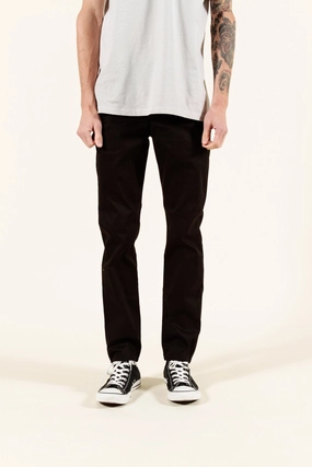 BLACK | SUMMER CHINO SLIM Low Profile Layered Look