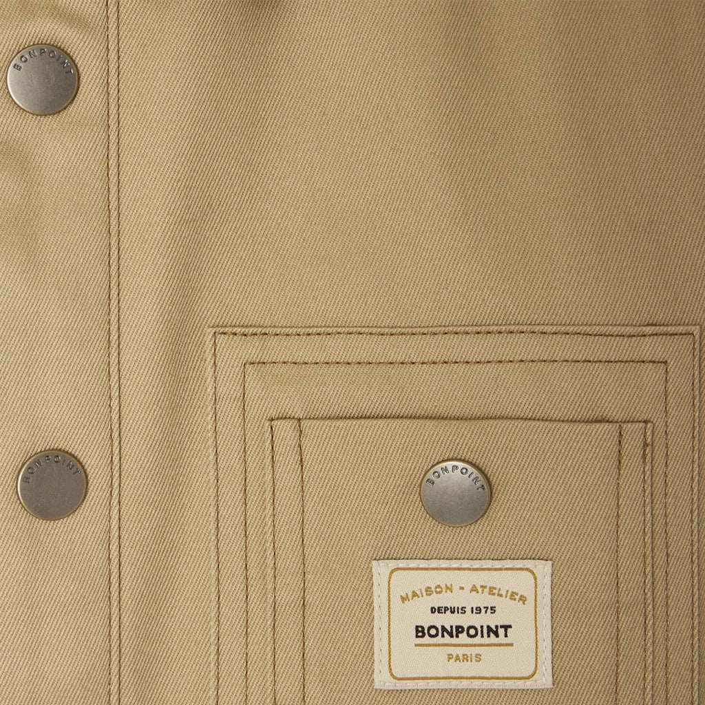 EcoCertified Textile Sporty Sweatshirt Bonpoint Joey Overshirt