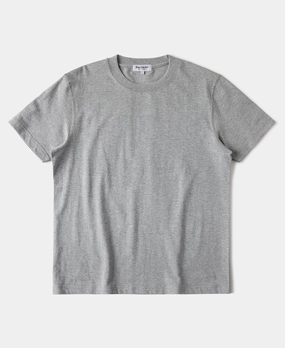 Regular Fit 9.3 oz Jersey Crewneck Tubular T-Shirt - Gray DurableStitching