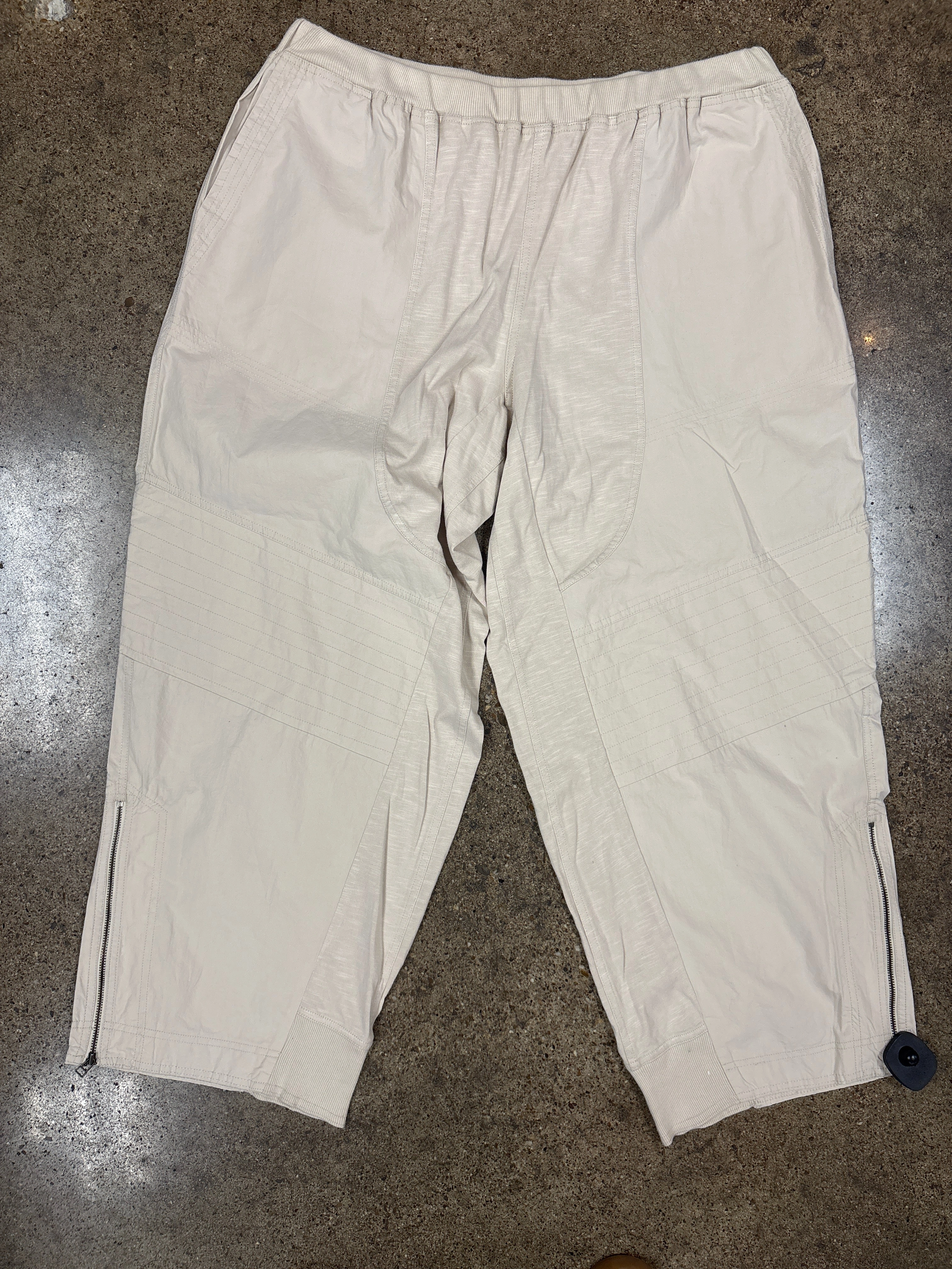 Pants Cargo & Utility By Daily Practice By Anthropologie In Tan, Size:Xl Ultimate Comfort