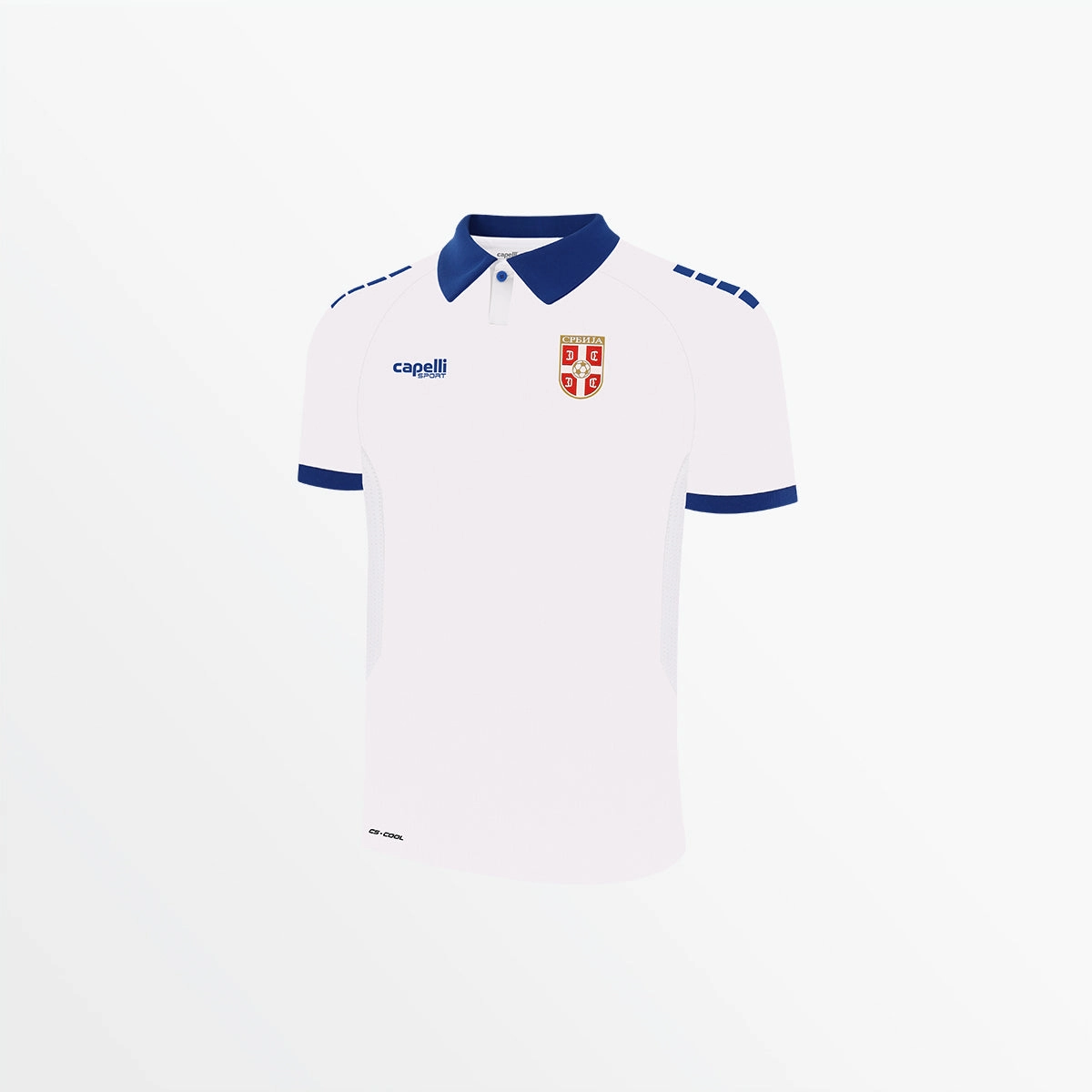 MEN'S SERBIA 2025/26 AWAY REPLICA JERSEY MoistureWicking Non Irritating Label