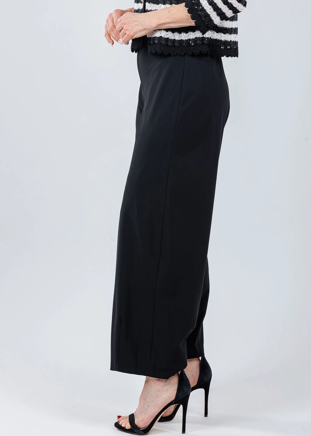 Sally 7/8 High Tech Jersey Pants - Black Perfect Layer Anti Odor Technology