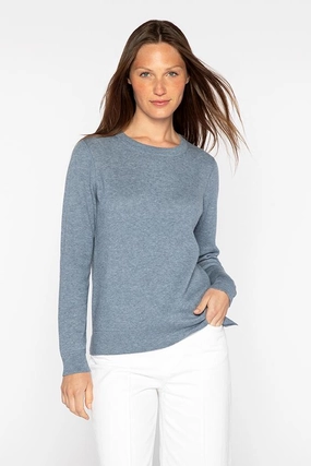 Reversible Crew Pullover Chic Knit