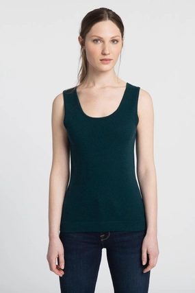 Scoop Neck Tank Abrasion Resistant Edges All-Ages Fit
