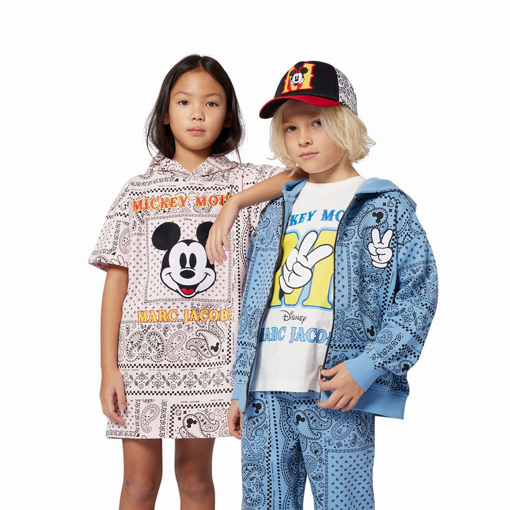 Recycled materials Little Marc Jacobs X Mickey Mouse Hooded Cardigan