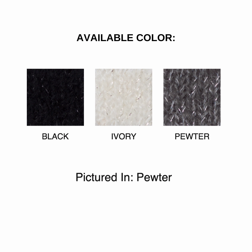 Sequin Cardigan Cozy Vibes