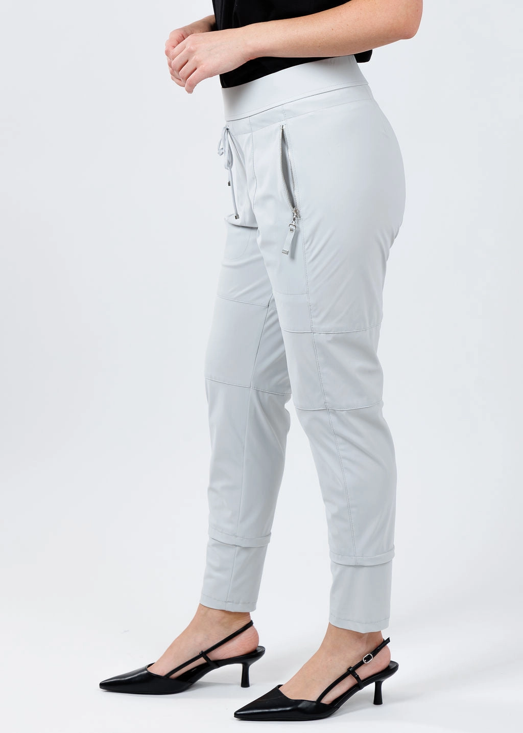 Candy Pants - Light Grey Urban Comfort High-waisted fit