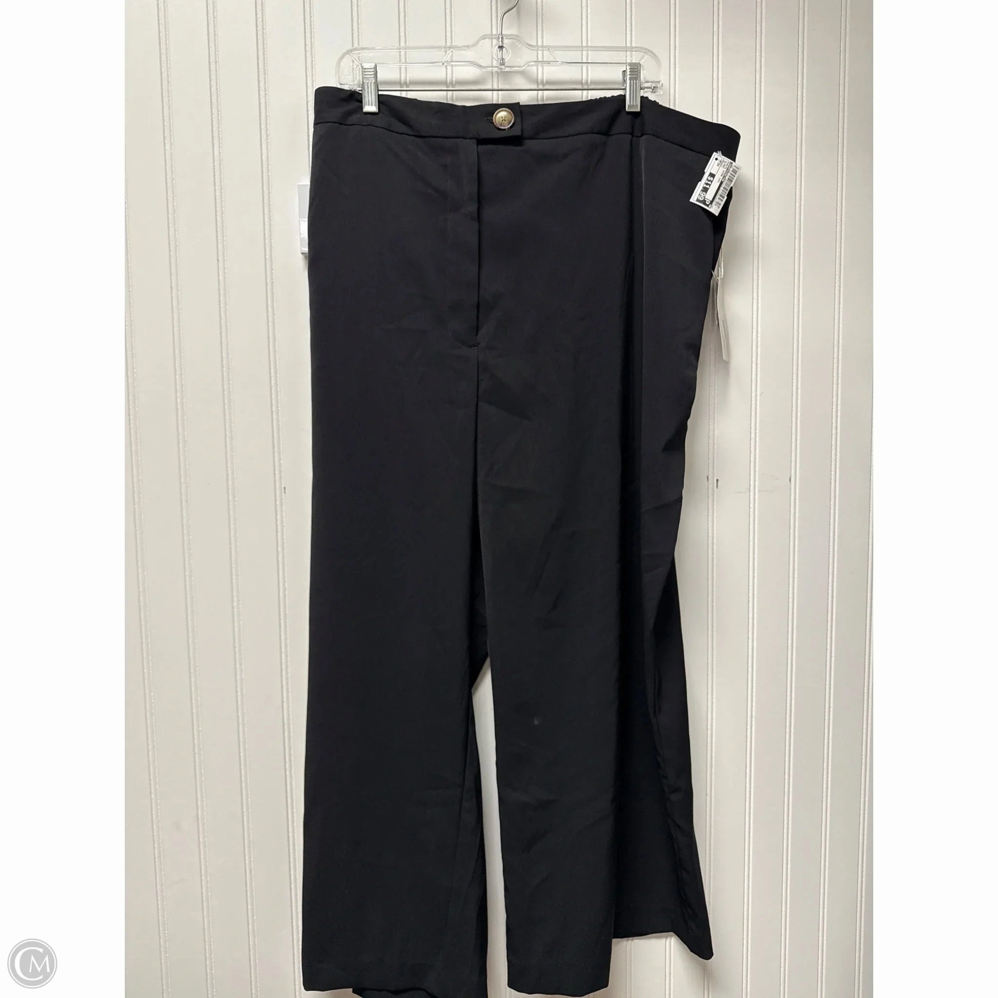 Pants Wide Leg By Worthington In Black, Size: 3x Breathable Base