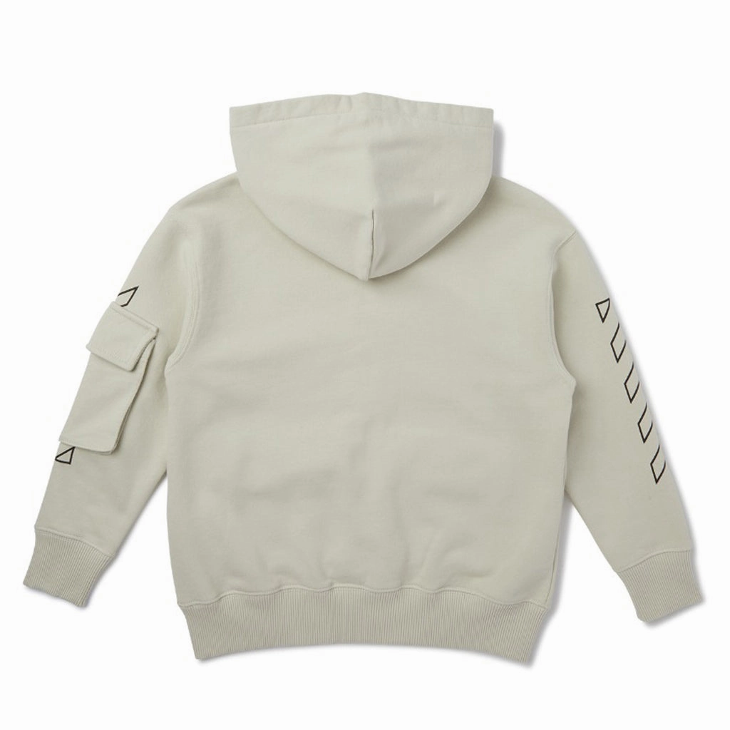 WrinkleFree Finish Off-White Kids Bookish Diag Hoodie Zip Up