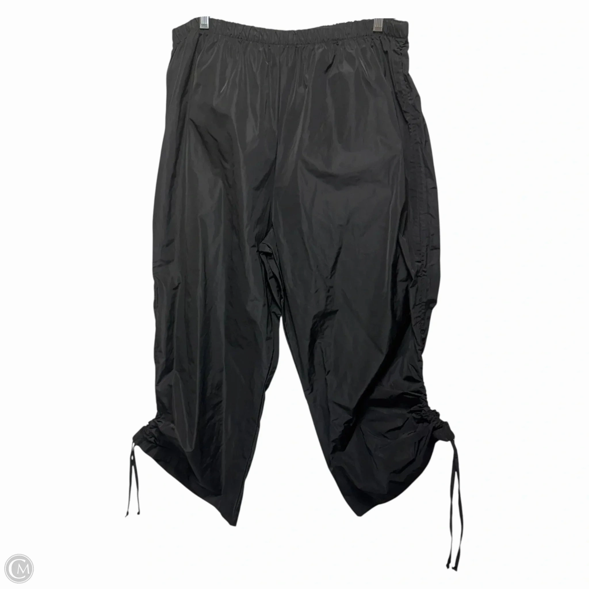 Side Ruched Pant By Bryn Walker In Black, Size: Xl Urban Comfort