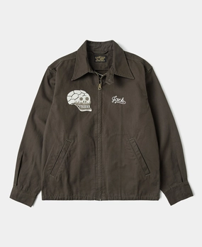 Skull Embroidery Vietnam Souvenir Jacket ripstop fabric Flexible Mobility