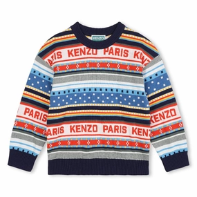 Kenzo Kids Pullover Snag Free Surface