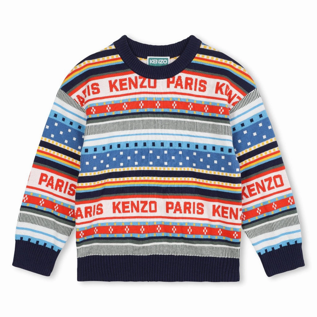Kenzo Kids Pullover Snag Free Surface