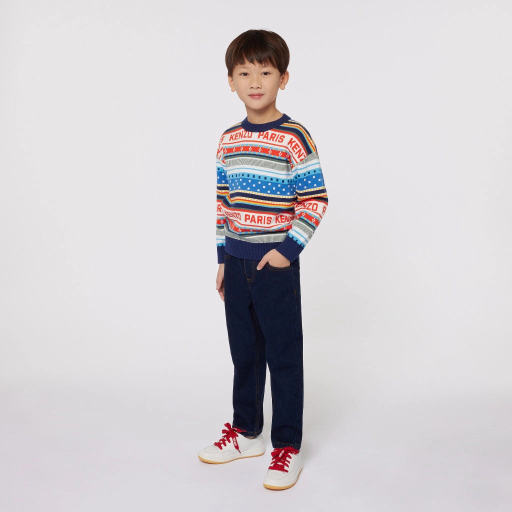 Abrasion Resistant Fabric Kenzo Kids Pullover