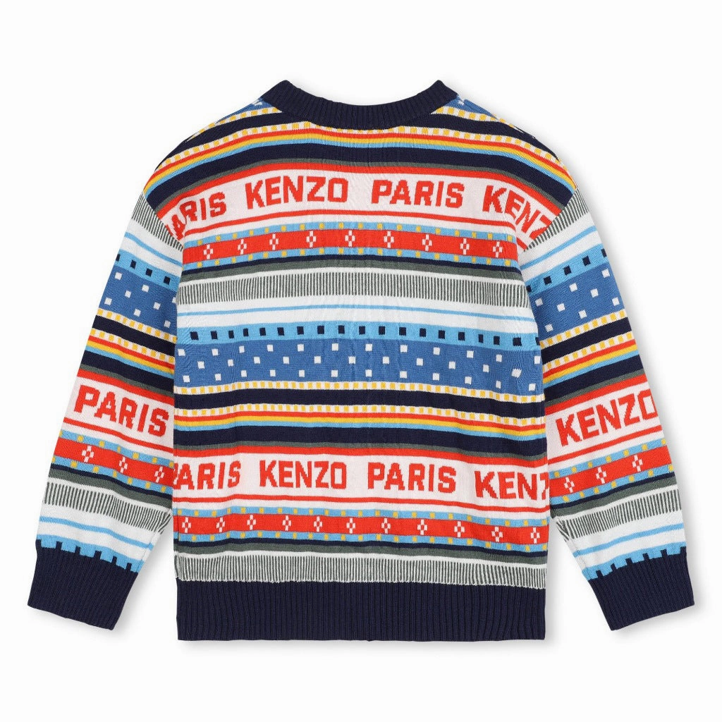 Convertible Collar Kenzo Kids Pullover