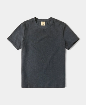 Slim Fit Crew Neck T-Shirt - Dark Gray Fresh and Cool Soft and Stylish