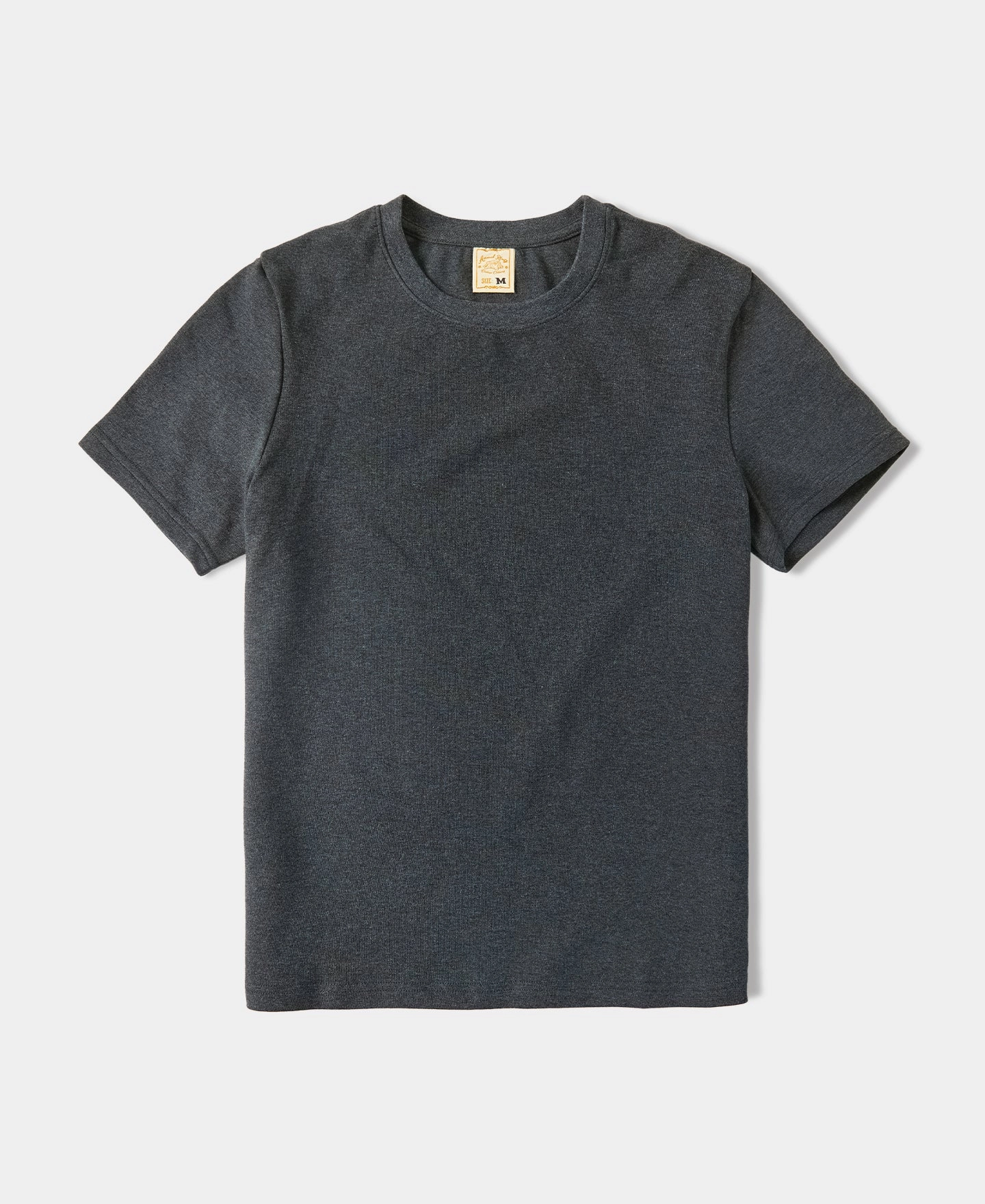 Slim Fit Crew Neck T-Shirt - Dark Gray Fresh and Cool Soft and Stylish