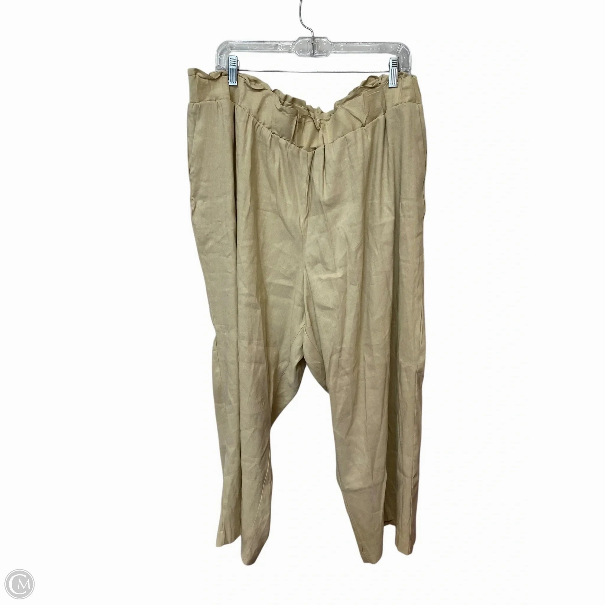 Pants Other By Calvin Klein In Tan, Size: 2x Secure Closures