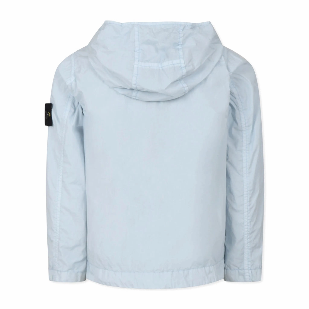 Stone Island Junior Hooded Jacket Multi Purpose Loops