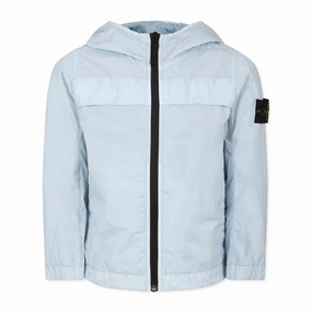 Weather Ready Stone Island Junior Hooded Jacket