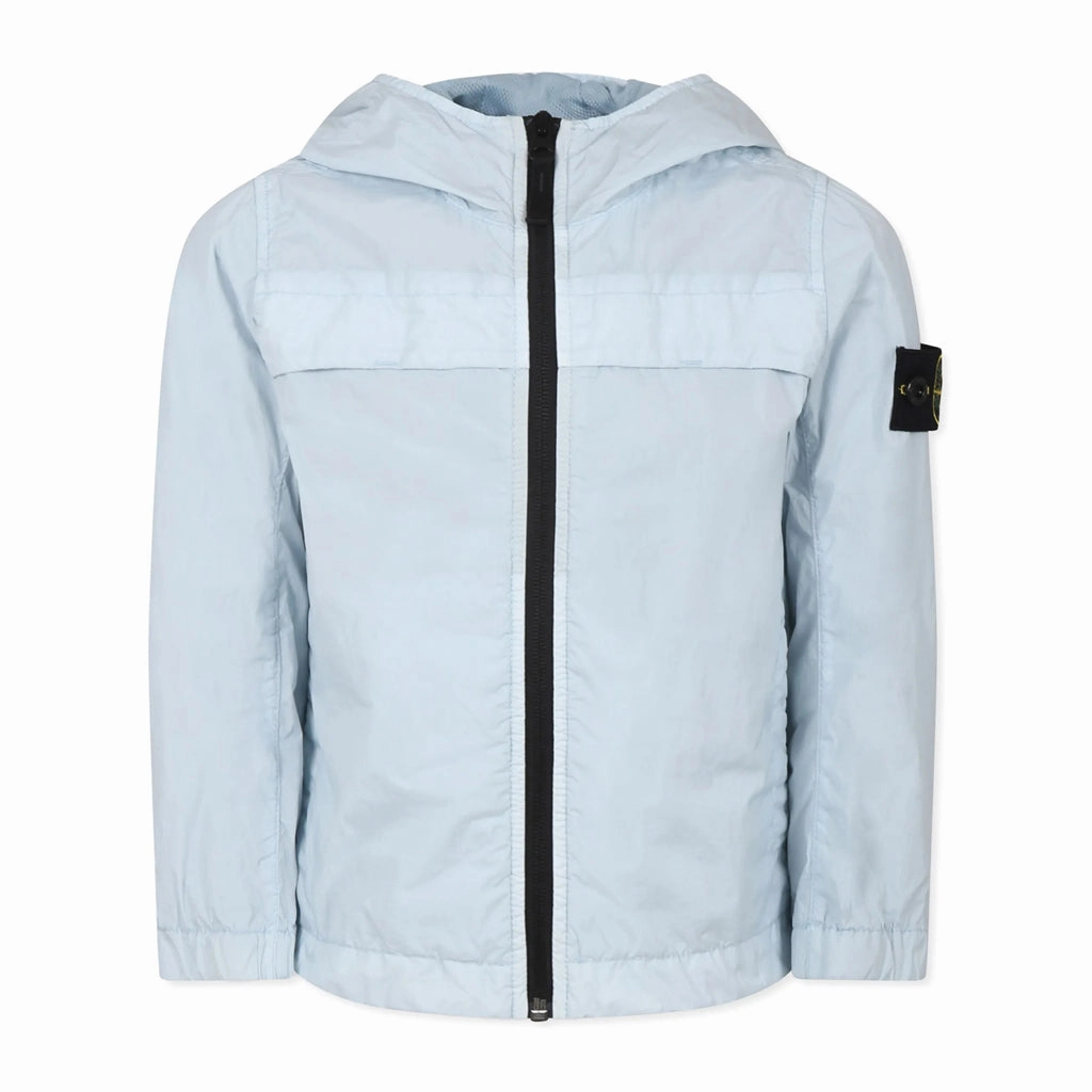 Weather Ready Stone Island Junior Hooded Jacket
