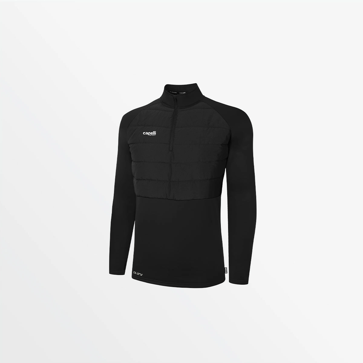 WOMEN'S BASICS THERMA FLEECE WOVEN FRONT 1/4 ZIP Wind Resistant Fabric Slim Fit Shirt