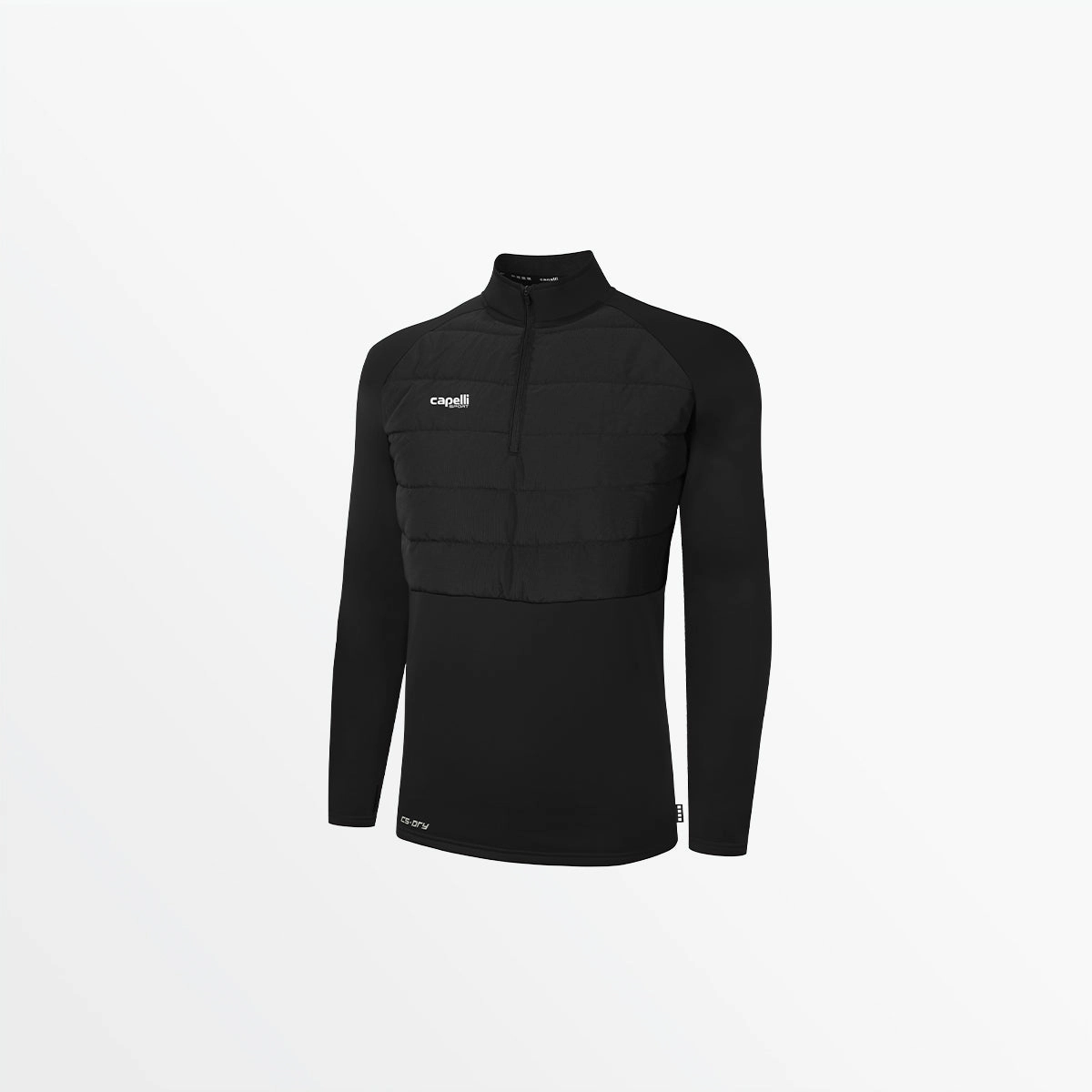 Reflective Safety Accents WOMEN'S BASICS THERMA FLEECE WOVEN FRONT 1/4 ZIP