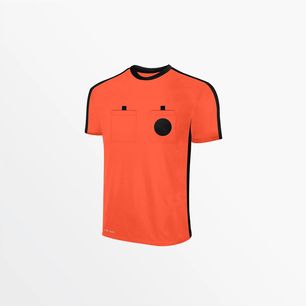 Temperature Control Technology Ribbed Trim Details MEN'S  NCAA REFEREE SHORT SLEEVE JERSEY