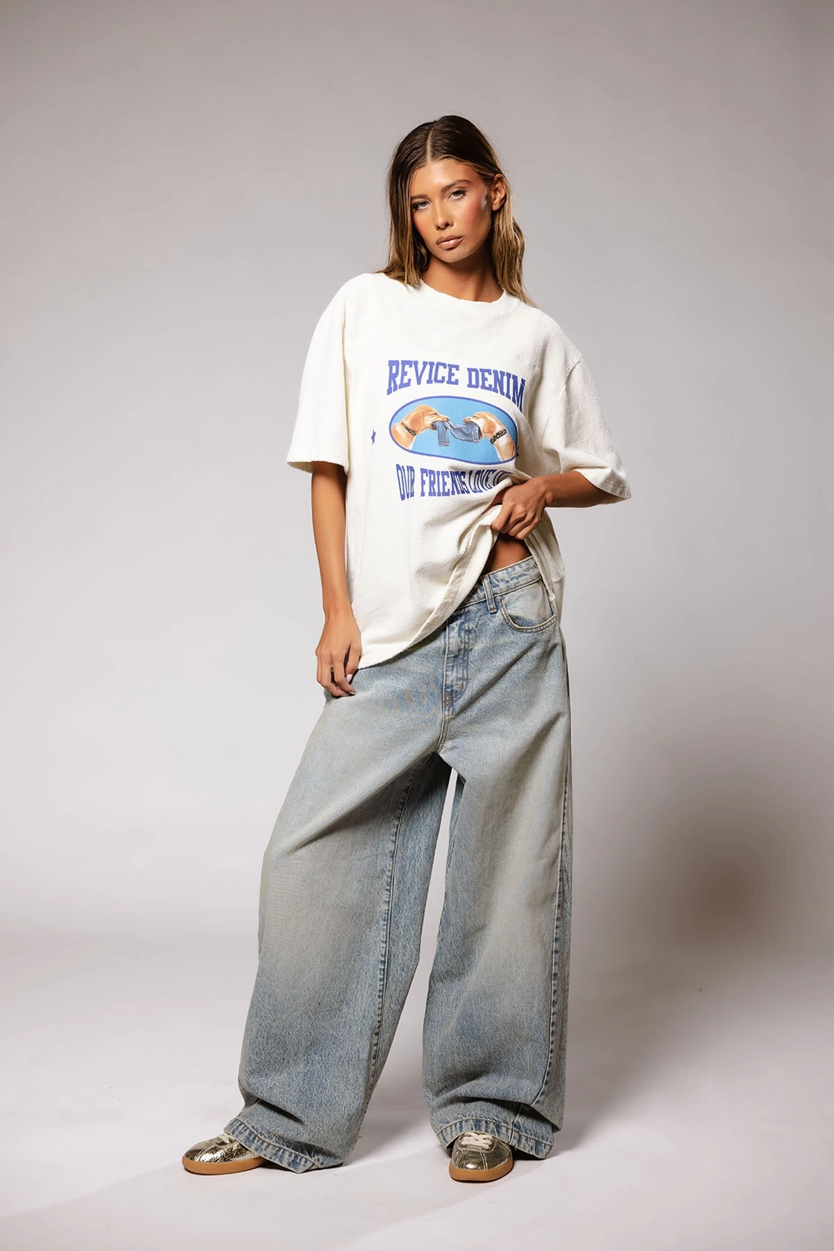 Empire Jean / Mist Friction Resistant Fabric Anti Friction Lining