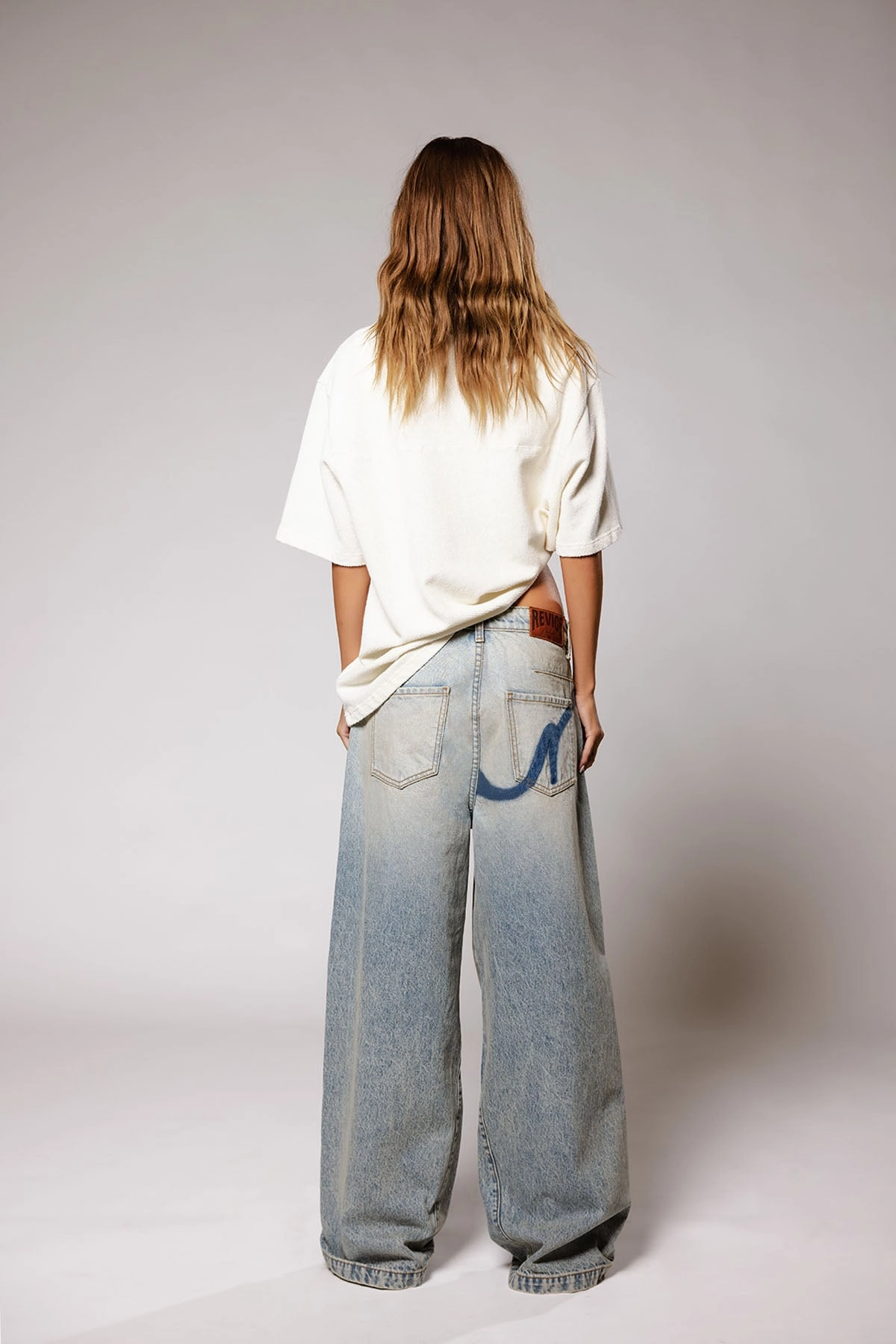 Empire Jean / Mist Non Irritating Noise Reduciting Fabric