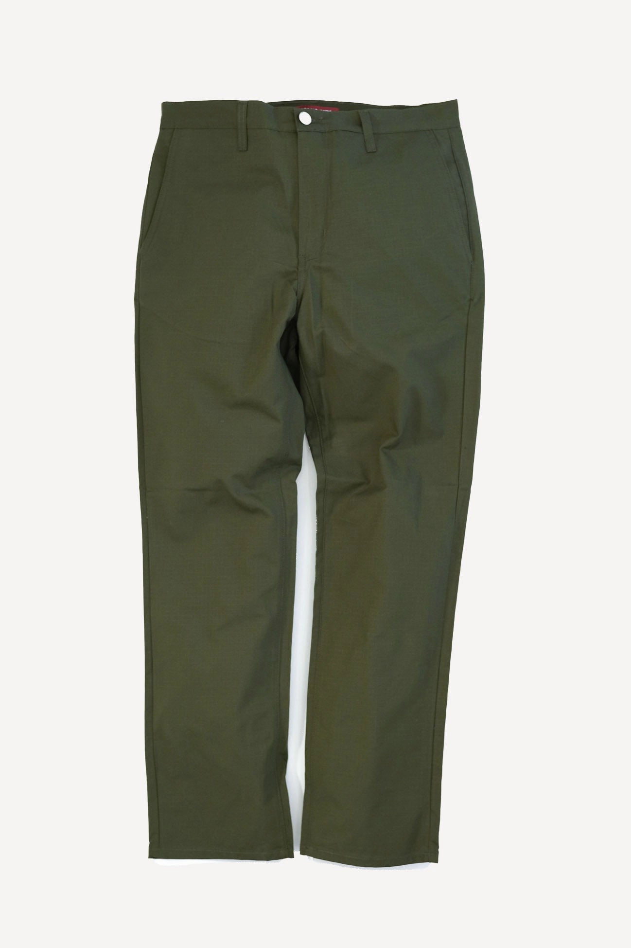 Sporty Comfort Fit EcoFriendlyBlend OLIVE RIPSTOP | WORKWEAR CHINO CLASSIC