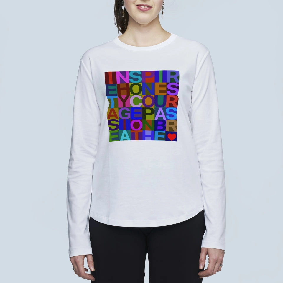 Soft Material The Catherine Long Sleeve Tee - 7 Letter Word