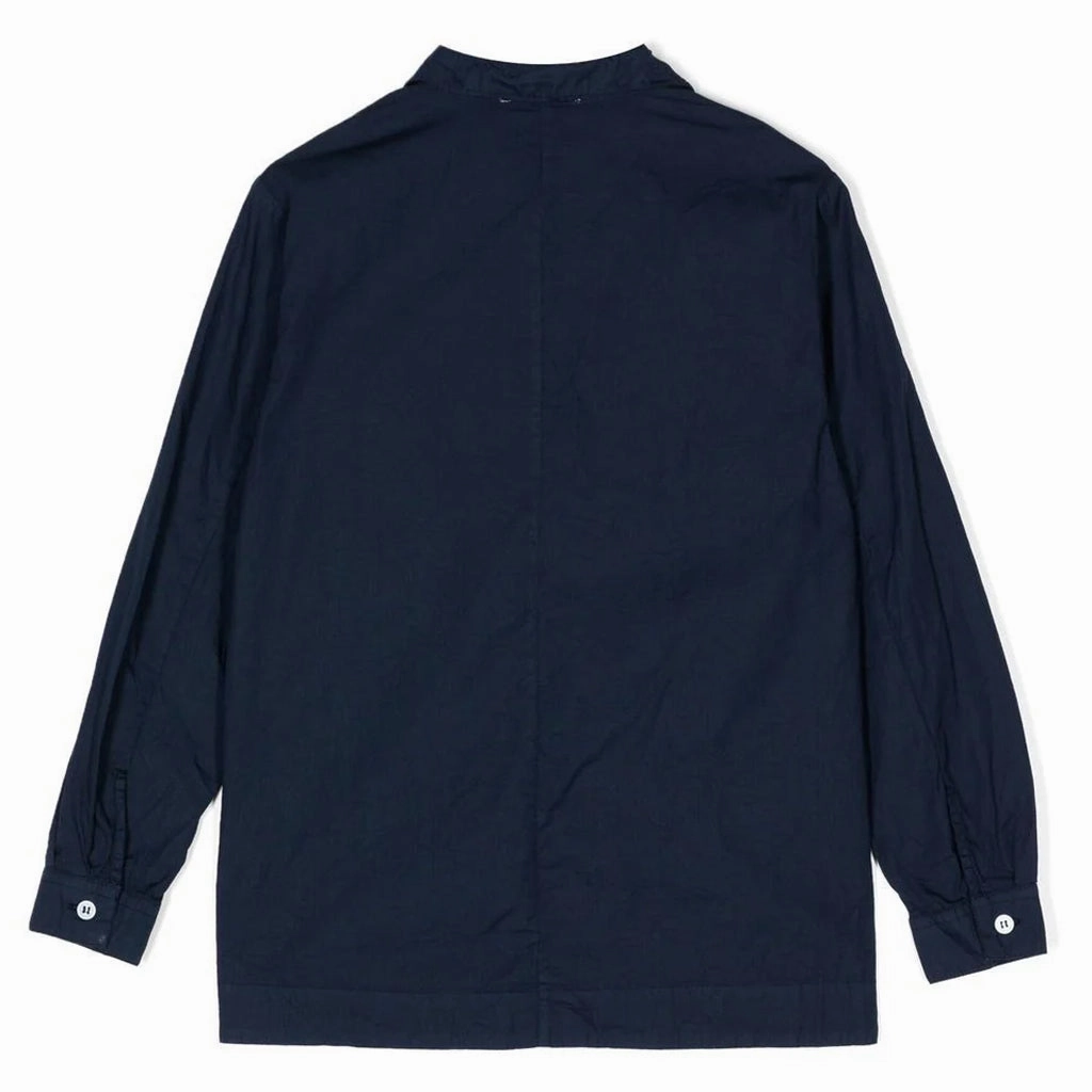 Patch Pocket Long Sleeve Shirt Flexible Ribbed Cuffs