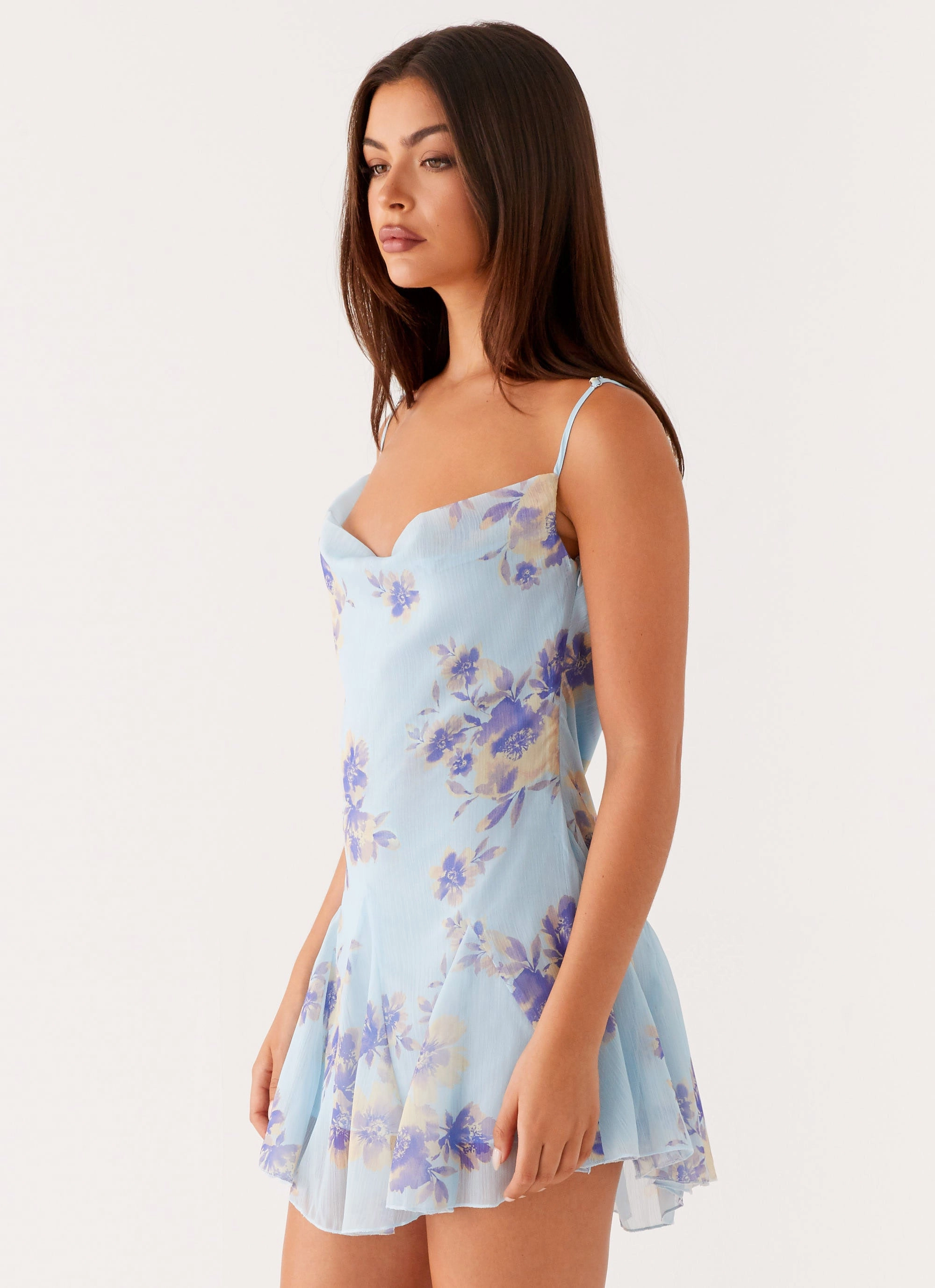 Runway-Ready Austen Mini Dress - Print