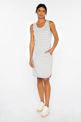 Daily Casual Stripe Tank Dress