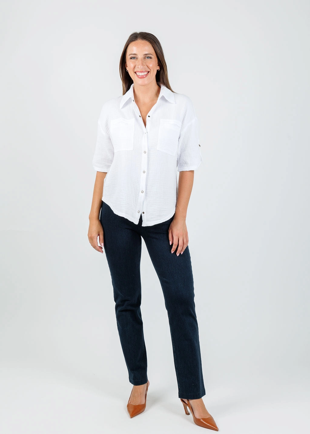 OdorResistantFinish Spencer Straight Leg Denim - Indigo