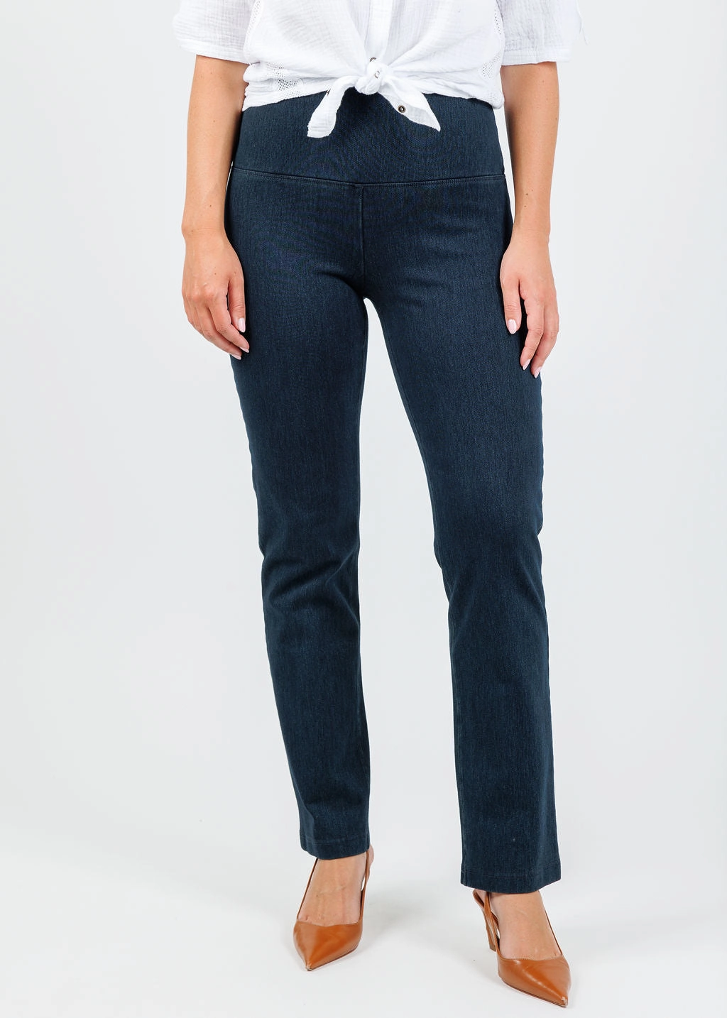 Spencer Straight Leg Denim - Indigo Adaptable Style WaterproofTechnology