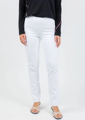 Breathable activewear Timeless Fit Spencer Straight Leg Denim - White