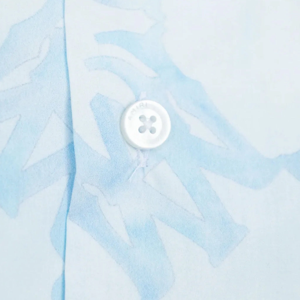 Adaptive Waistband Linen Blend Fabric Amiri Kids Ma Quad Shirt