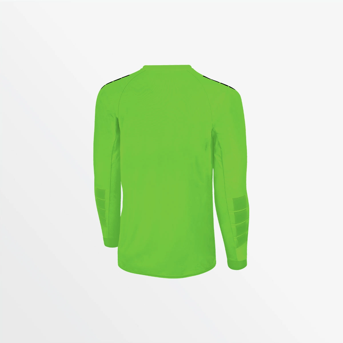 MEN'S MADISON STATIC ??? LONG SLEEVE GOALKEEPER JERSEY WITH PADDING Anti Fade Technology Wrinkle Resistant Weave